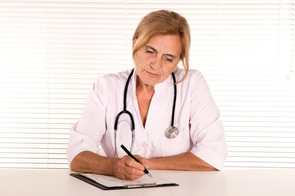 Ritratto medico femminile — Foto Stock