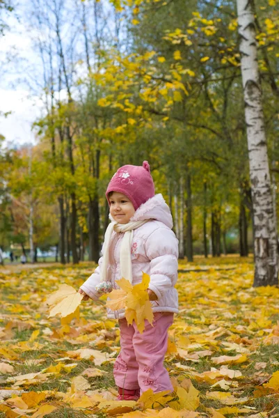Dítě v parku — Stock fotografie