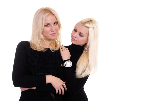 Dwie blond dziewczyny — Zdjęcie stockowe
