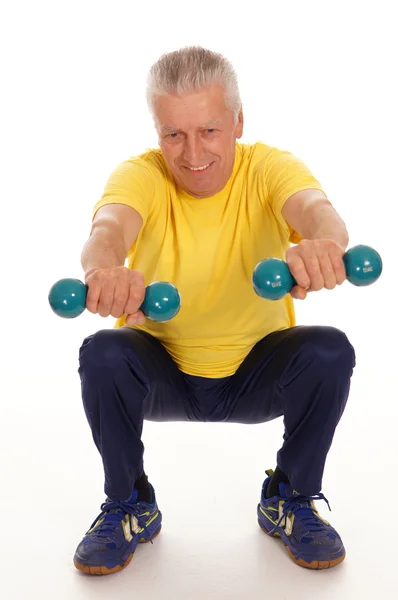 Healthy old man — Stock Photo, Image
