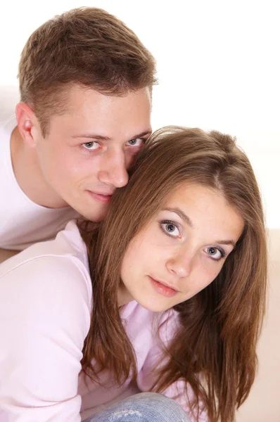 Nice young couple — Stock Photo, Image