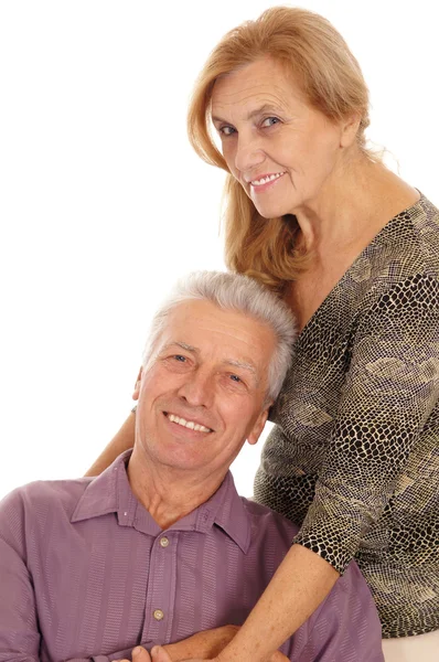 Bonito casal de idosos — Fotografia de Stock