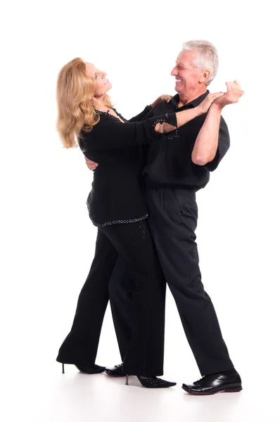 Öreg pár táncol — Stock Fotó