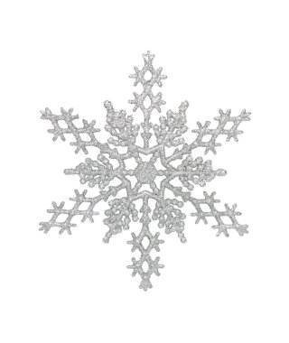 Silver Snowflake clipart