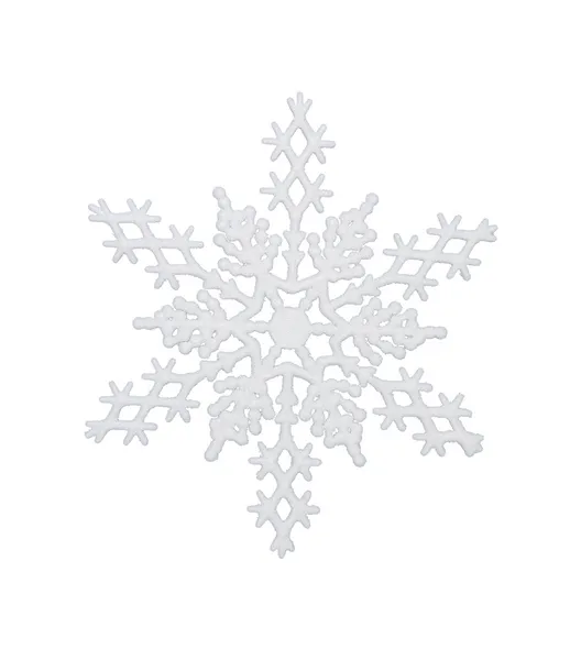 Λευκό νιφάδα χιονιού — Φωτογραφία Αρχείου
