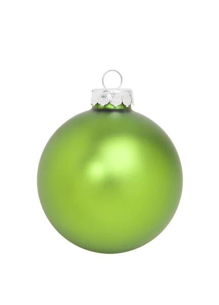 Πράσινο χριστουγεννιάτικο στολίδι — Φωτογραφία Αρχείου