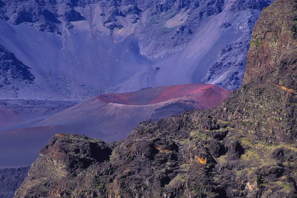 Haleakala 화산 분화구 — 스톡 사진