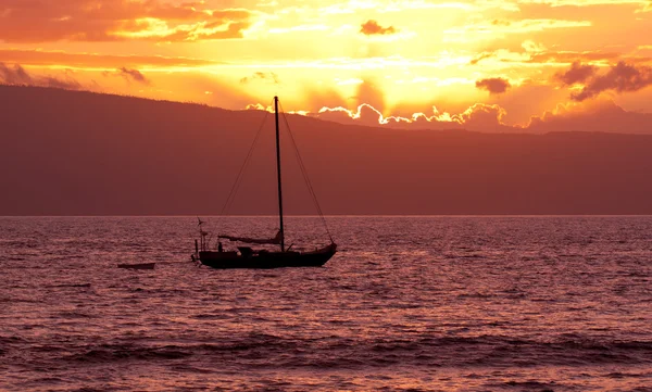 マウイ島の夕日 — ストック写真