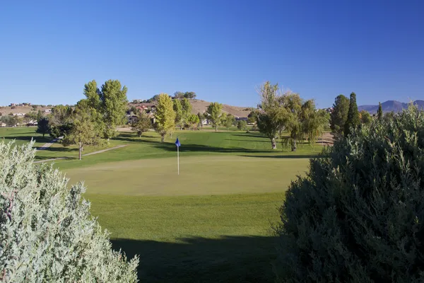 北アリゾナのゴルフの穴 — ストック写真