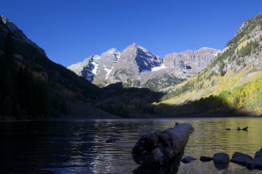 Maroon Bells in Fall clipart