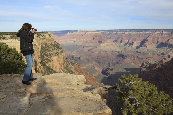 Fotografar o Parque Nacional do Grand Canyon — Fotografia de Stock