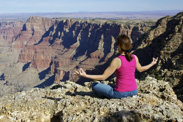 Grand Canyon National Park Meditation — Stok Foto