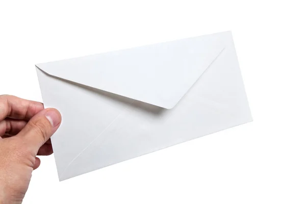Białe koperty — Zdjęcie stockowe