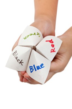 Paper Fortune Teller clipart