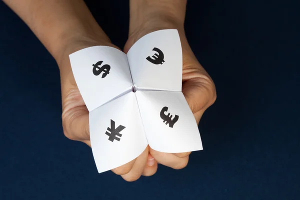 Carta Fortune Teller — Foto Stock