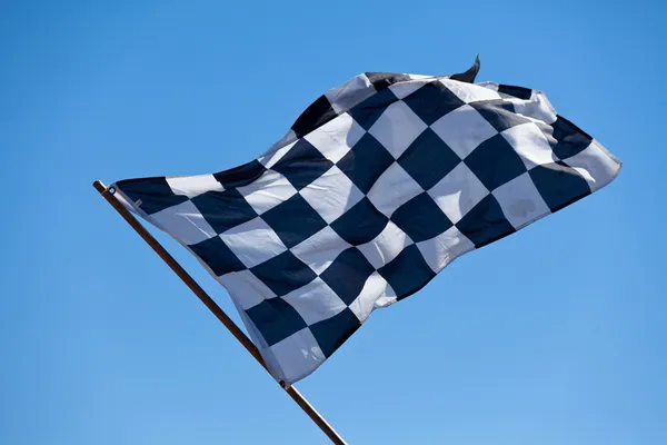 Шахматный флаг Стоковое Фото
