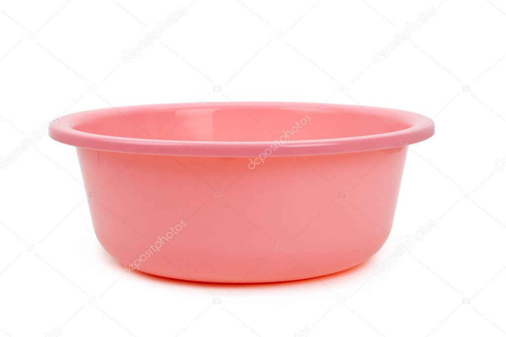 Round washing up bowl