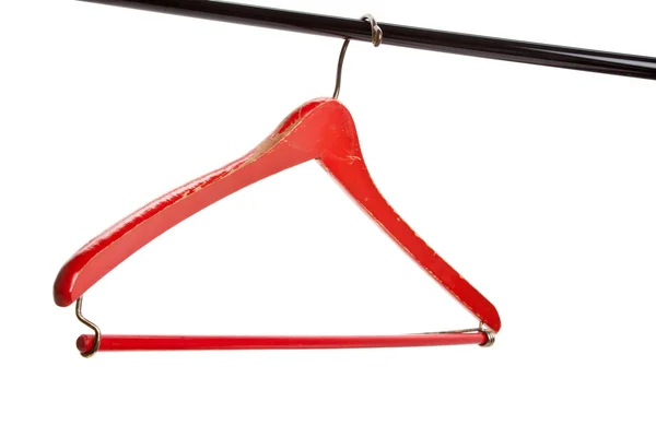 Red Wood Hanger — Stock Photo, Image