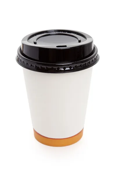 使い捨てコーヒーカップ — ストック写真