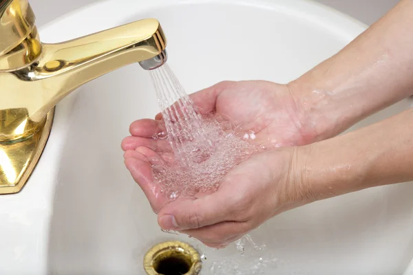 Mytí rukou — Stock fotografie