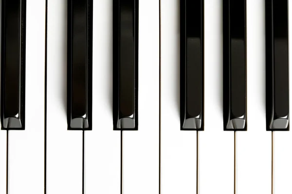 Klavírní klíč — Stock fotografie