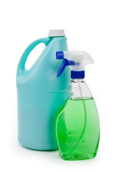 清洁剂瓶 — 图库照片