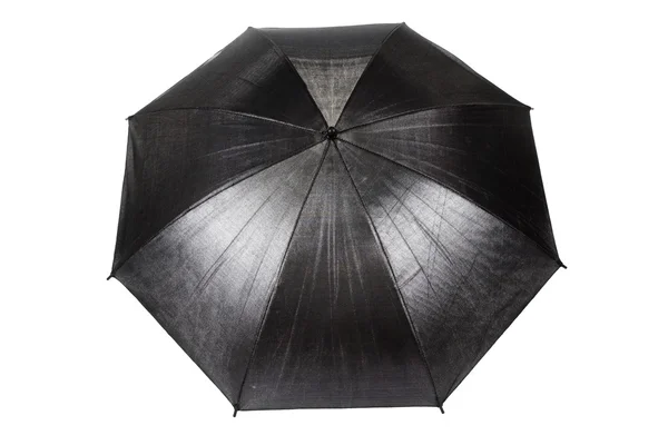 Чёрный зонтик — стоковое фото