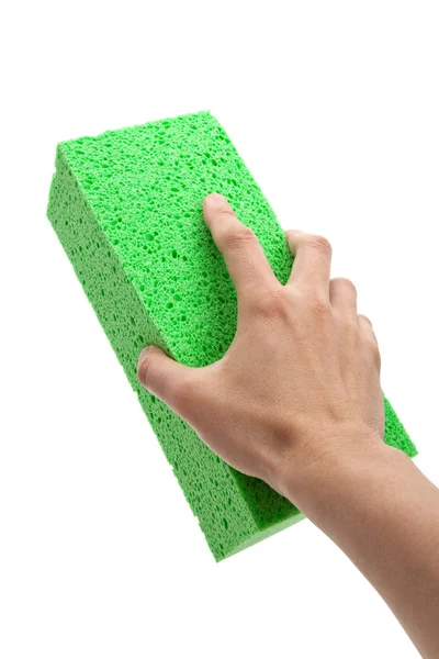 Esponja verde — Foto de Stock