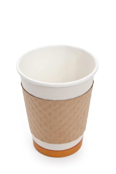Одноразова чашка кави — стокове фото