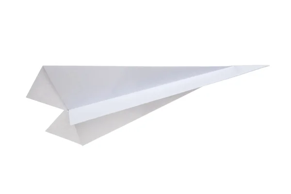 Бумажный самолет — стоковое фото