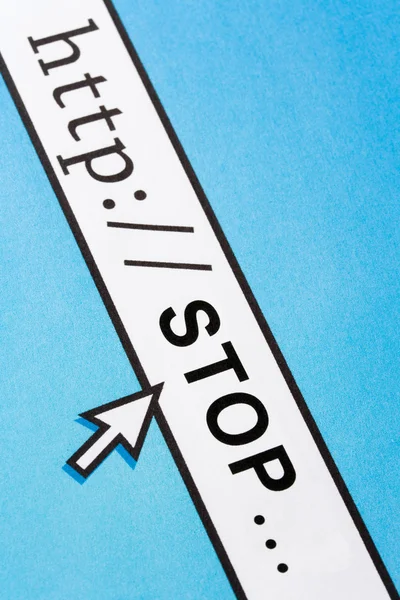 Stopp — Stockfoto