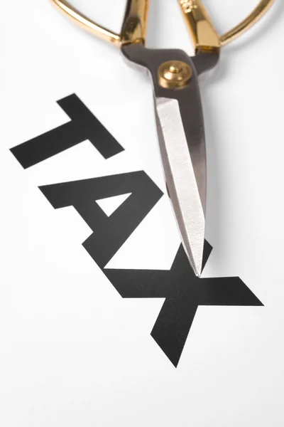 Снижение налогов — стоковое фото
