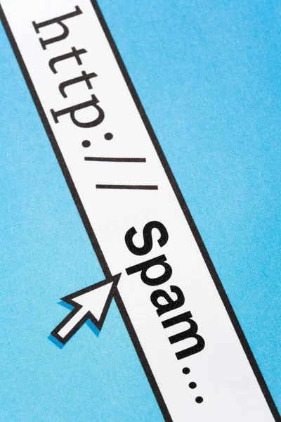 Online Spam — Stock Photo, Image