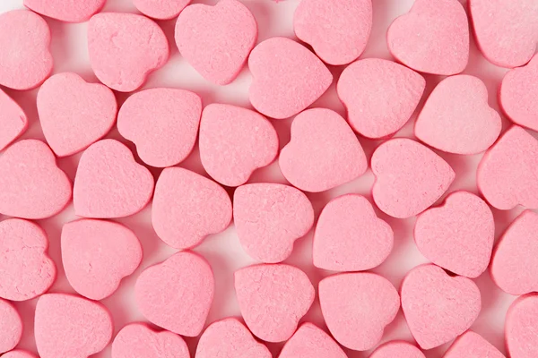Розовое сердце Кэнди — стоковое фото