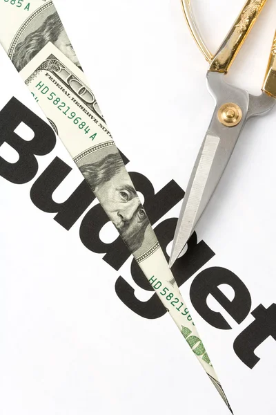 Recorte presupuestario — Foto de Stock