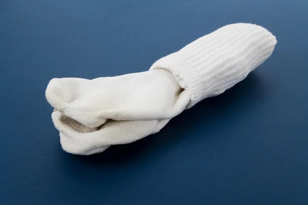 Witte sokken — Stockfoto