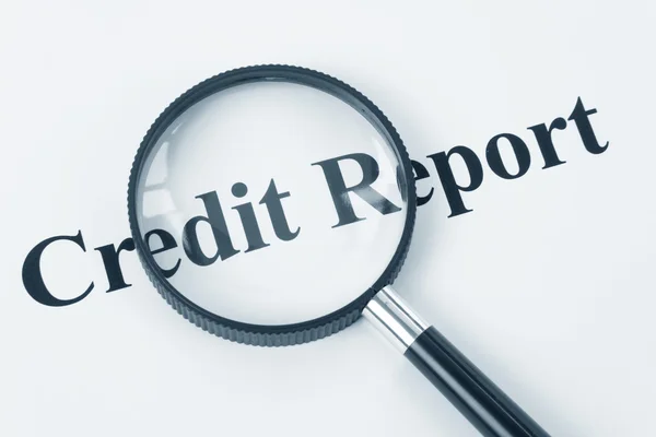 Kredi raporu — Stok fotoğraf