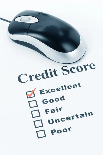 Хороший кредитный рейтинг — стоковое фото