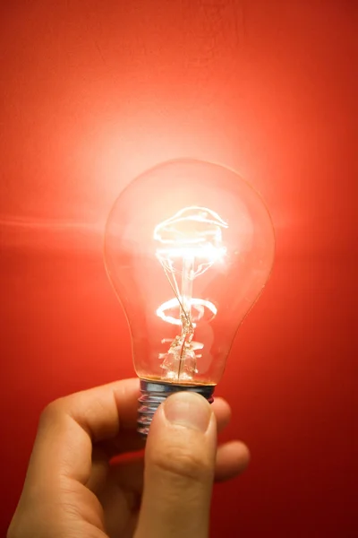 明るい電球が — ストック写真