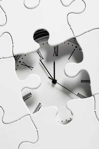 Puzzle de tempo — Fotografia de Stock