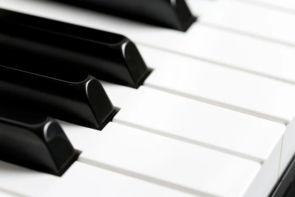 Piano sleutel — Stockfoto