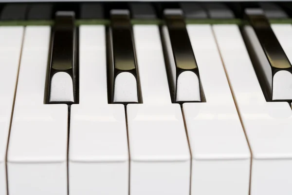 Piano nyckel — Stockfoto