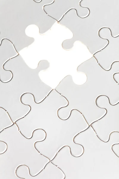 Blank Puzzle — Stock Photo, Image
