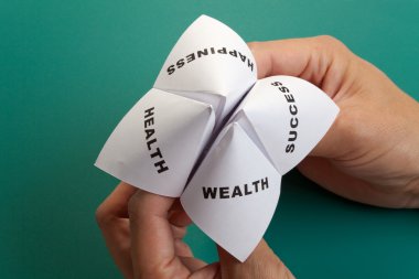 Paper Fortune Teller clipart