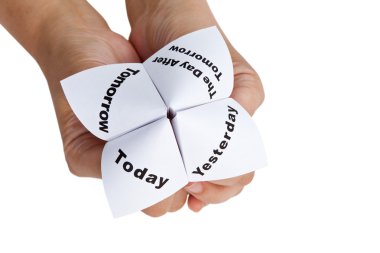 Paper Fortune Teller clipart