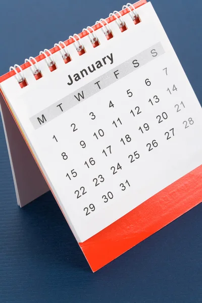 Calendario enero — Foto de Stock