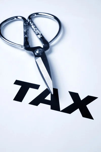 Reducción de impuestos — Foto de Stock