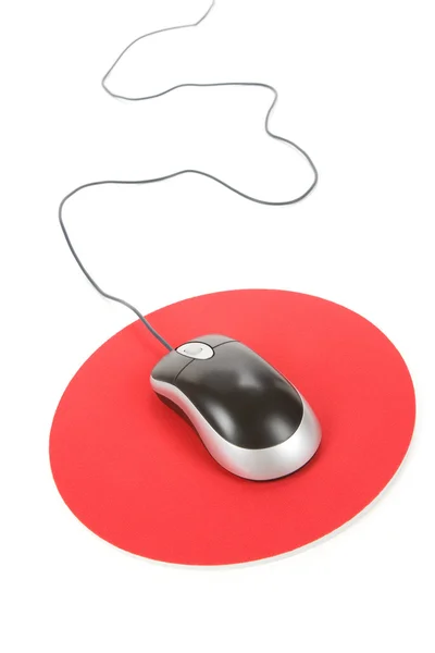 Bilgisayar fare ve pad — Stok fotoğraf