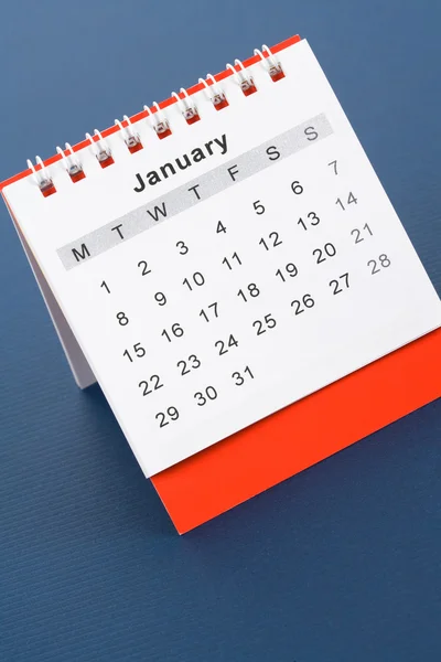 Calendario gennaio — Foto Stock