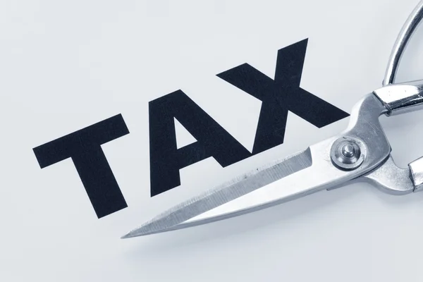 Redução do imposto — Fotografia de Stock
